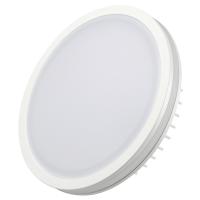 Светодиодная панель LTD-135SOL-20W Warm White (Arlight, IP44 Пластик, 3 года)