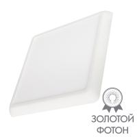 Светильник CL-FIOKK-S220x220-18W Day4000-MIX (WH, 120 deg, 230V) (Arlight, IP44 Пластик, 3 года)
