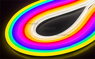 Гибкий неон NEO-FX5050-B25-240V RGB (Arlight, Закрытый)