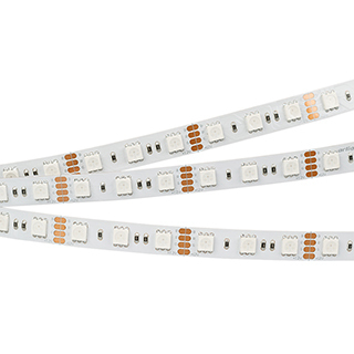 Лента NORMALED-B60-10mm 12V RGB (13 W/m, IP20, 5060, 5m) (Arlight, Открытый)