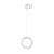 Светильник LGD-EMISFERO-TRACK-HANG-2TR-R150-11W Warm3000 (WH, 170 deg, 230V) (Arlight, IP20 Металл, 3 года)