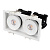 Светильник CL-SIMPLE-S148x80-2x9W Warm3000 (WH, 45 deg) (Arlight, IP20 Металл, 3 года)