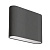 Светильник SP-WALL-FLAT-S110x90-2x3W Warm3000 (GR, 120 deg, 230V) (Arlight, IP54 Металл, 3 года)